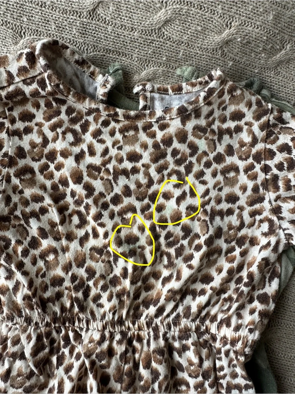 EUC Old Navy Baby Girl Jumpsuit Set, Camo & Leopard, 18-24 Months